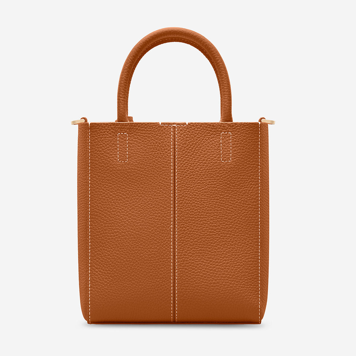 The Mini Soft Tote - Pecan Nude