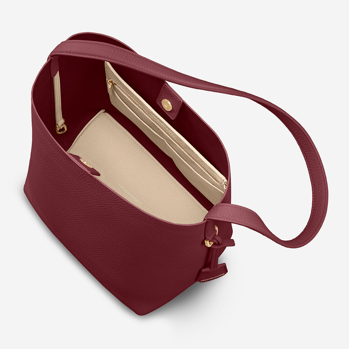 The Bucket Soft Tote - Plum Nude