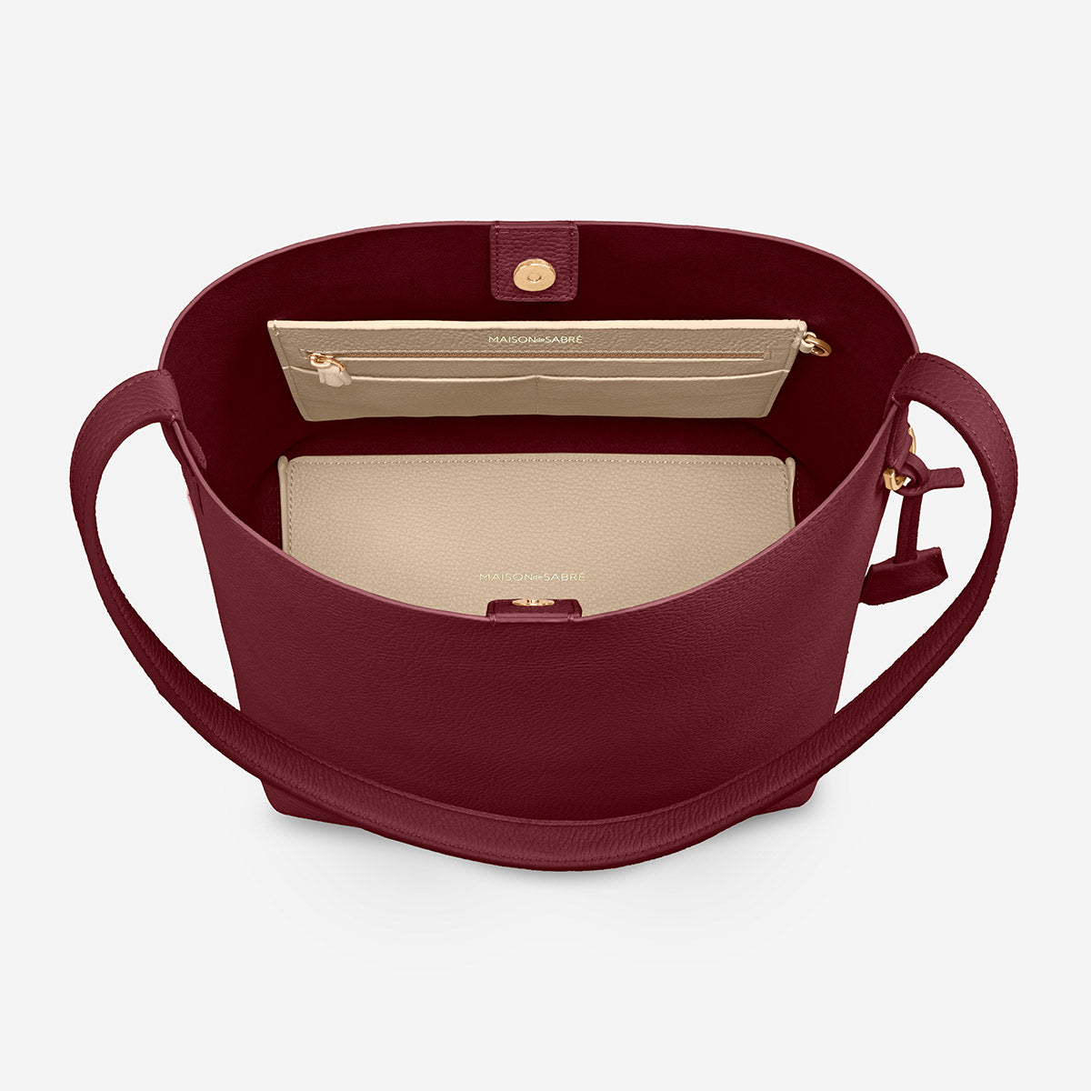 The Bucket Soft Tote - Plum Nude