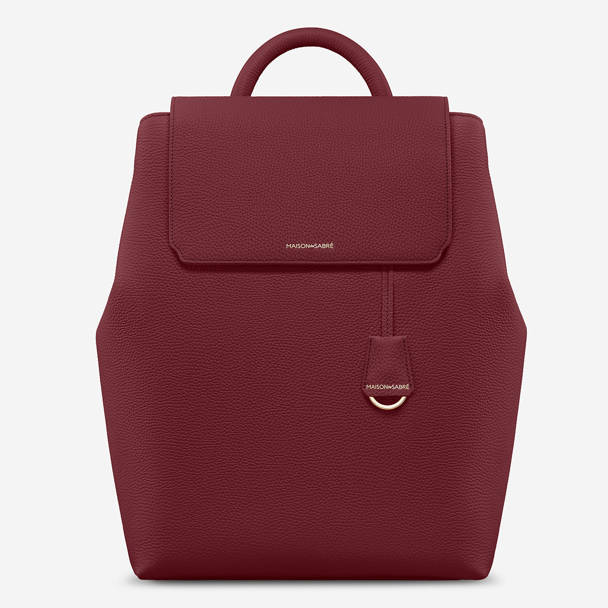 The Medium Soft Backpack - Plum Red – MAISON de SABRÉ