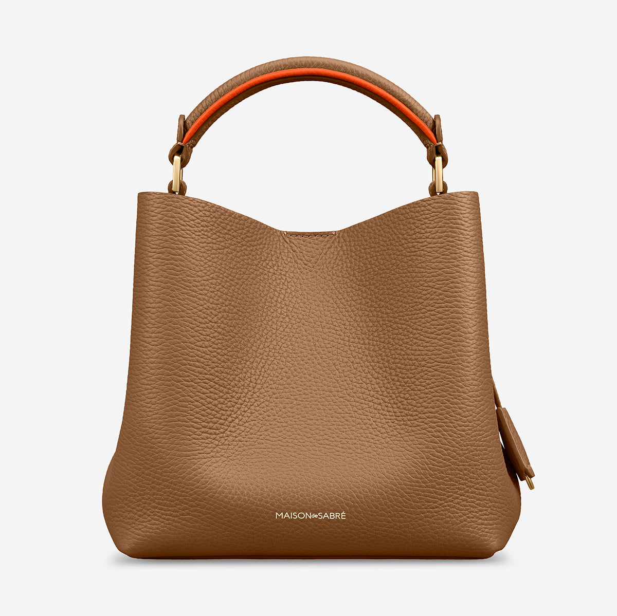 The Mini Bucket Bag - Manhattan Sandstone – MAISON de SABRÉ