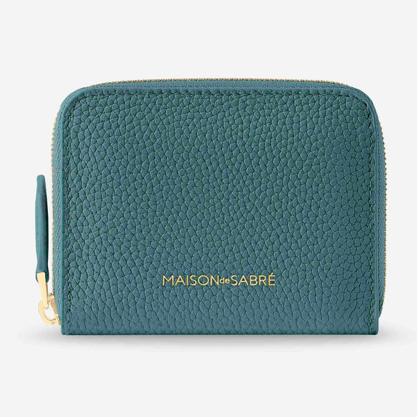 Leather Zip Wallet – MAISON de SABRÉ