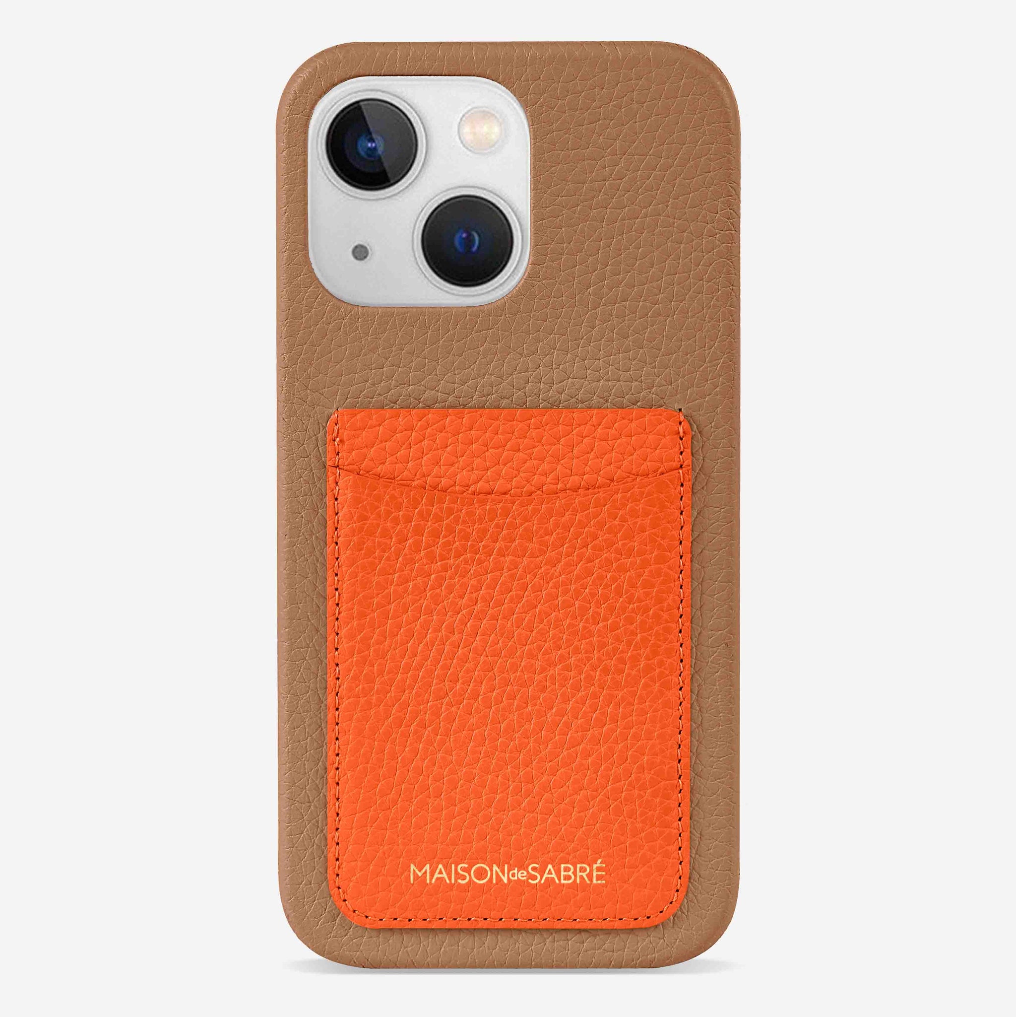 The Card Phone Case iPhone 13 - Manhattan Sandstone – MAISON