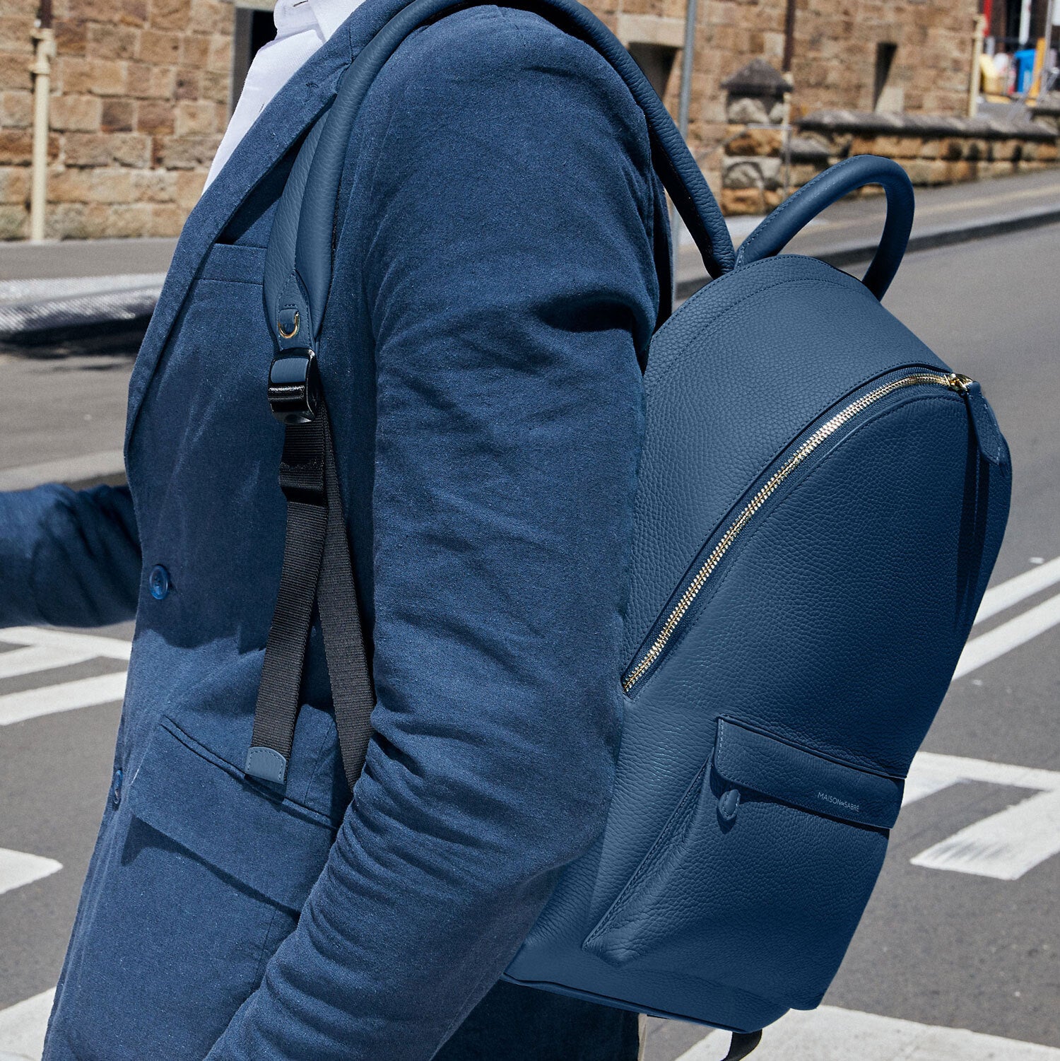 Backpack in Pacific Blue