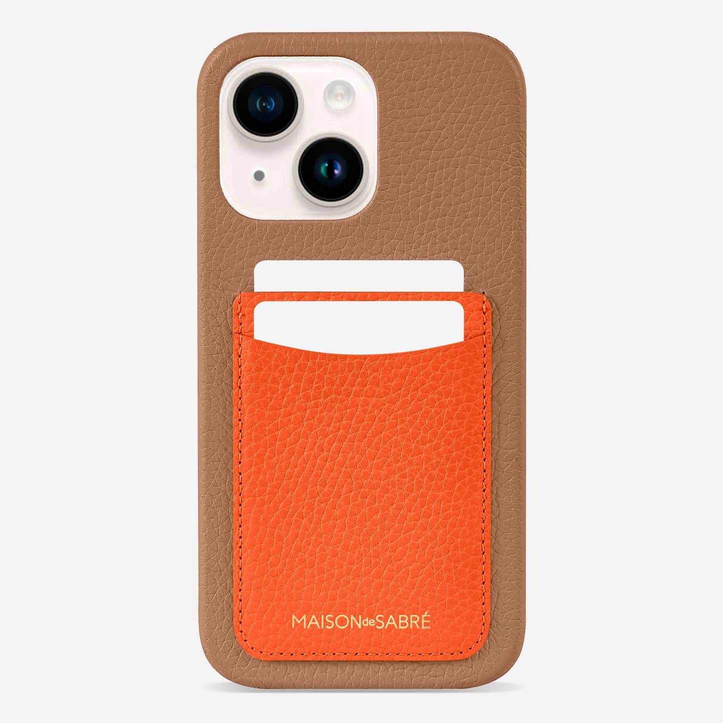 The Card Phone Case iPhone 14 - Manhattan Sandstone – MAISON