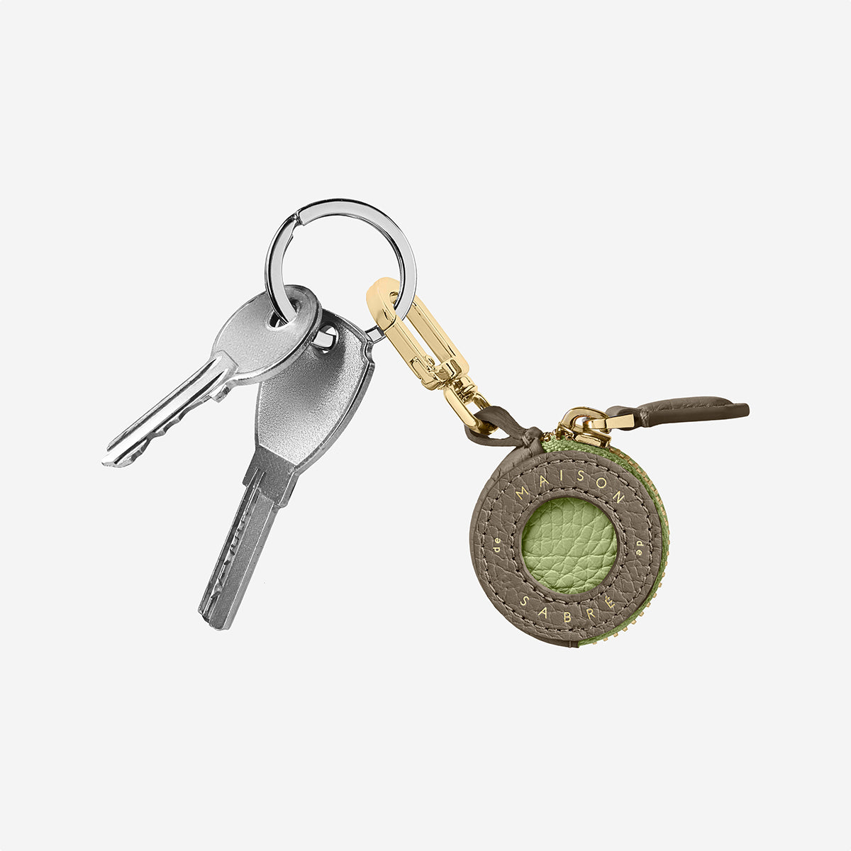 The AirTag Charm - Cashmere Matcha