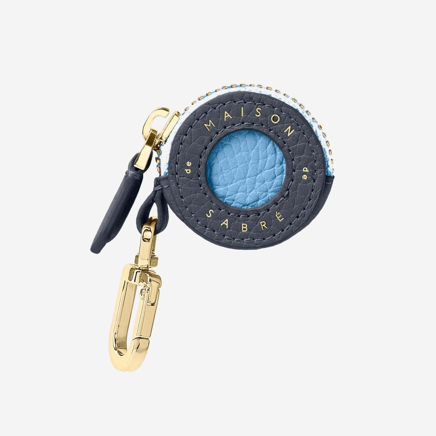 メゾンドサブレ MAISON de SABRE AirTag AirTag Charm in Graphite Sky | MAISON de SABRÉ