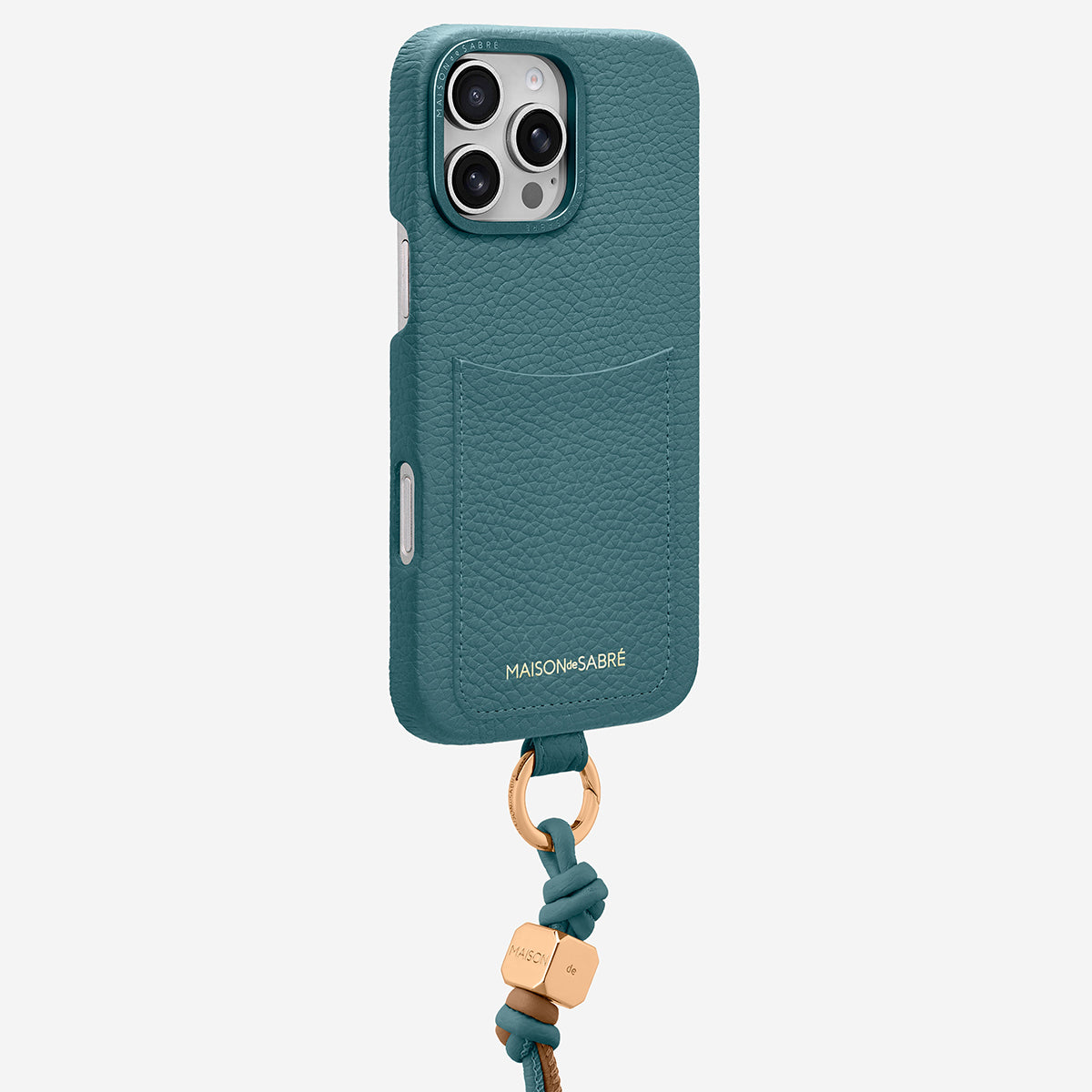 The Wristlet Phone Case iPhone 16 Pro - Bondi Blue