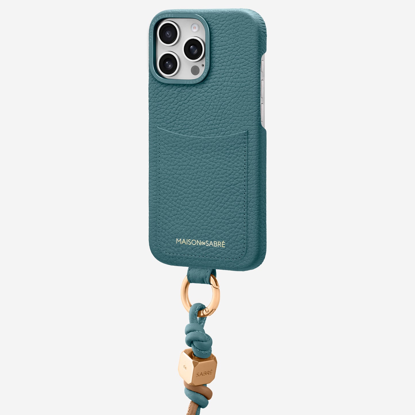 The Wristlet Phone Case iPhone 16 Pro - Bondi Blue