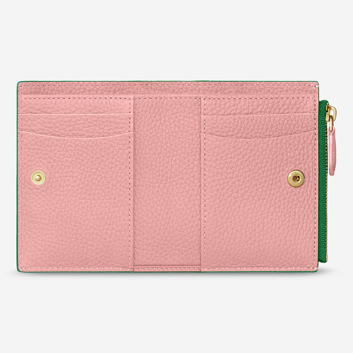 The Bifold Wallet - Emerald Lily