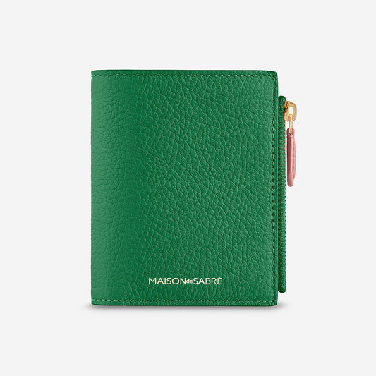 The Bifold Wallet - Emerald Lily