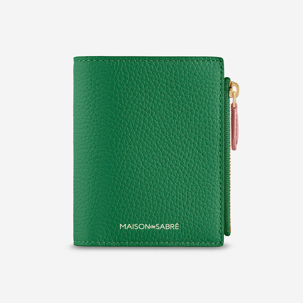The Bifold Wallet - Emerald Lily – MAISON de SABRÉ