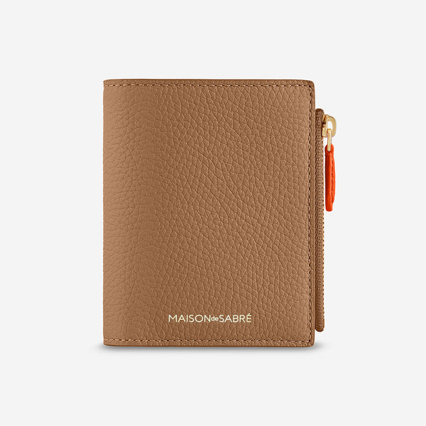 Bifold Wallet in Sandstone Manhattan | MAISON de SABRÉ