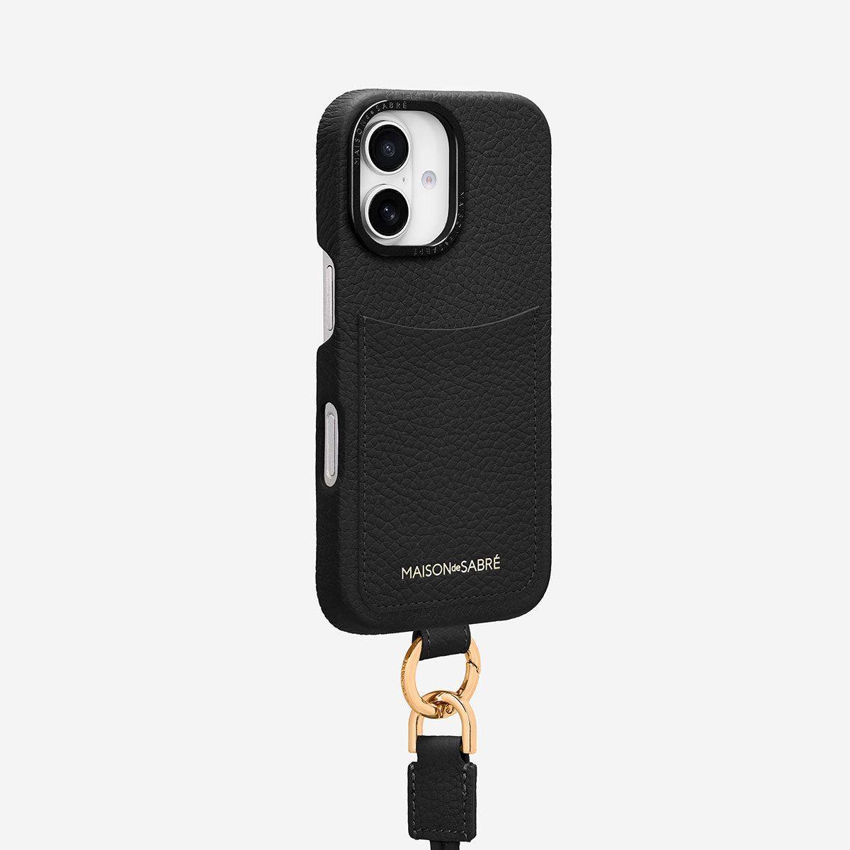 The Sling Phone Case iPhone 16 - Black Caviar