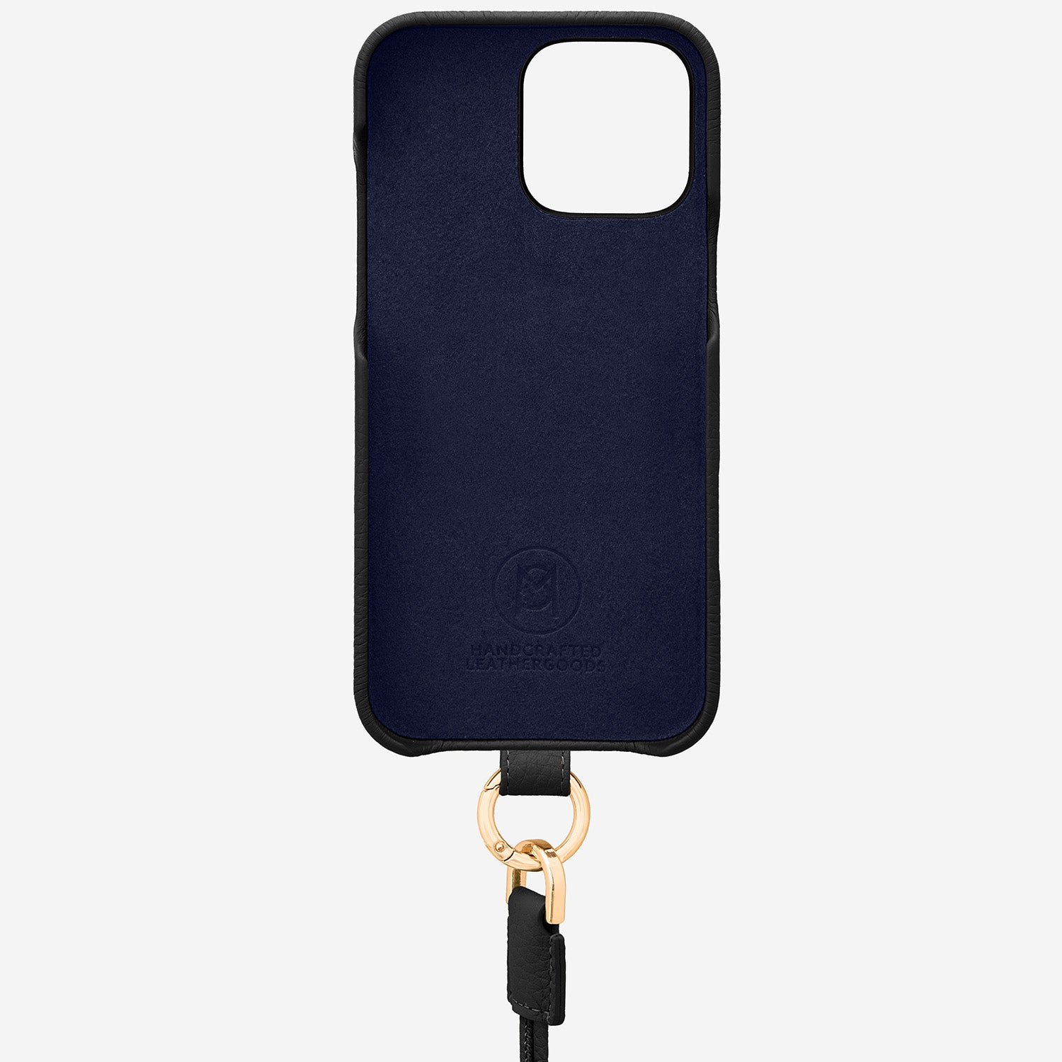 Sling Phone Case iPhone 16 Pro in Black Caviar – MAISON de SABRÉ