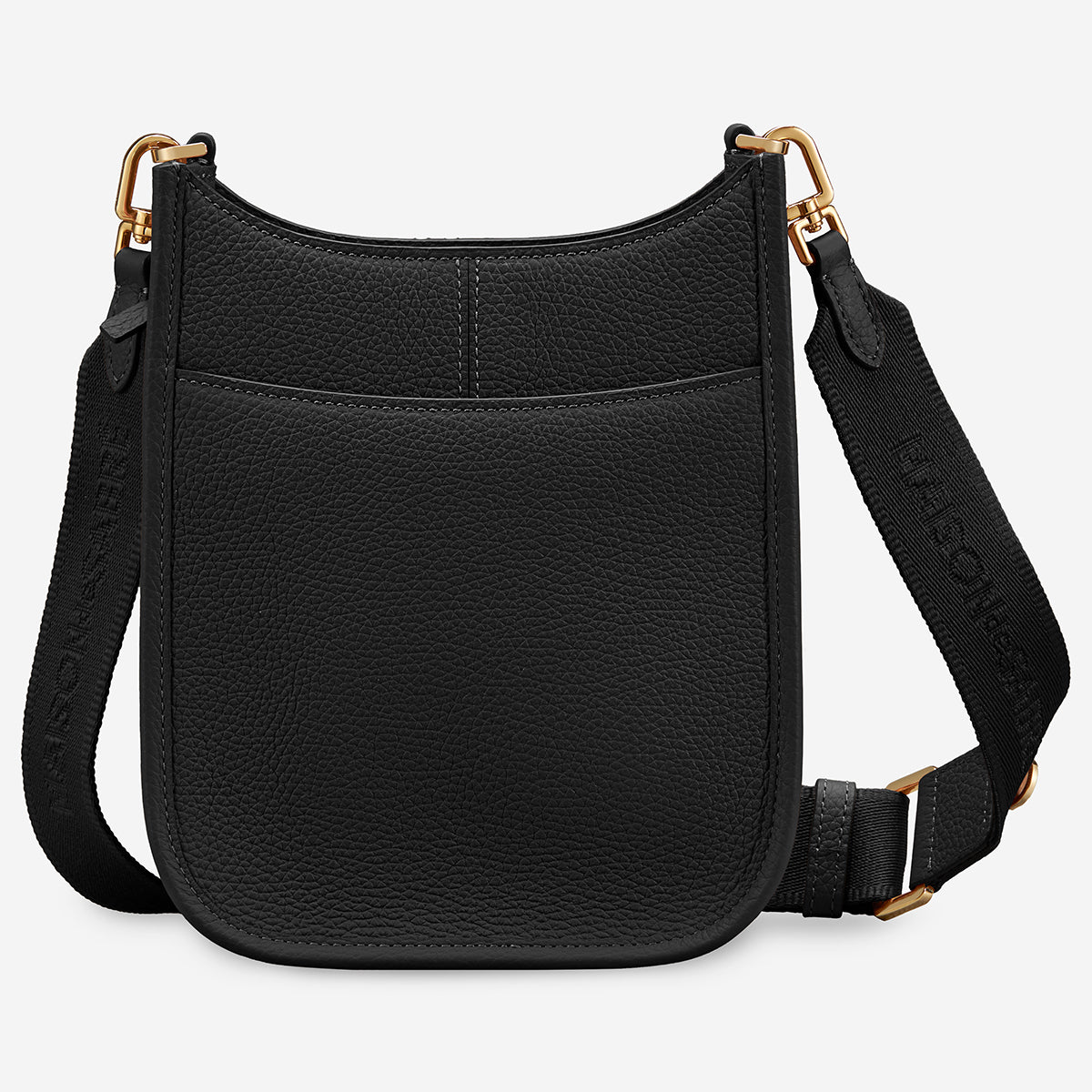 The Mini Saddle Bag - Black Caviar