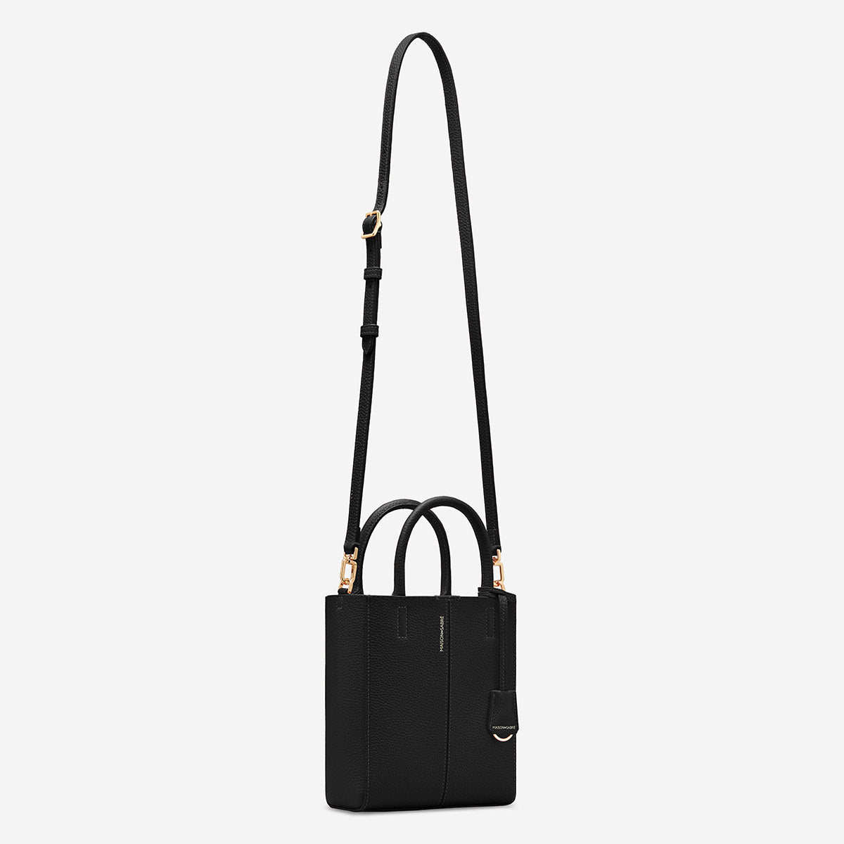 Mini Soft Tote in Rouge Noir | MAISON de SABRÉ