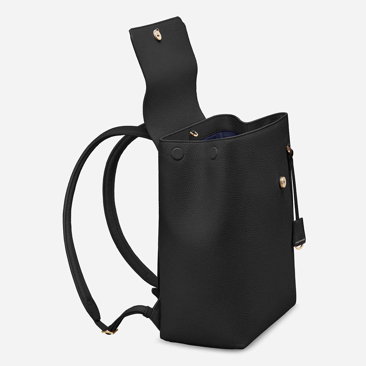 MAISONdeSABRE バックパック 黒 The Backpack - Black Caviar – MAISON de SABRÉ