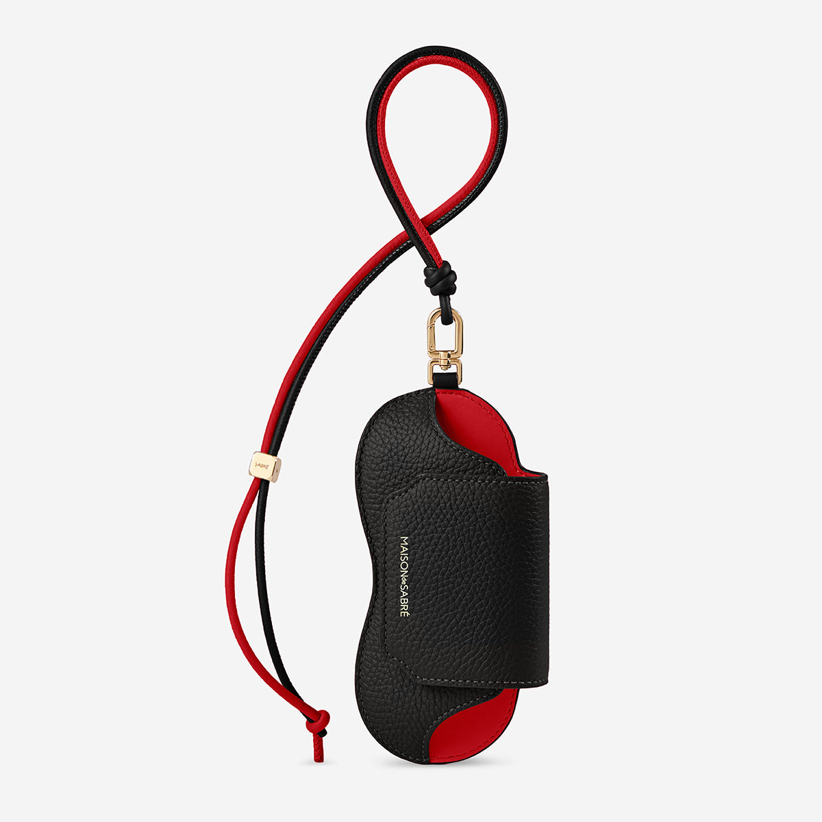 Sunglasses Sling Case in Rouge Noir | MAISON de SABRÉ