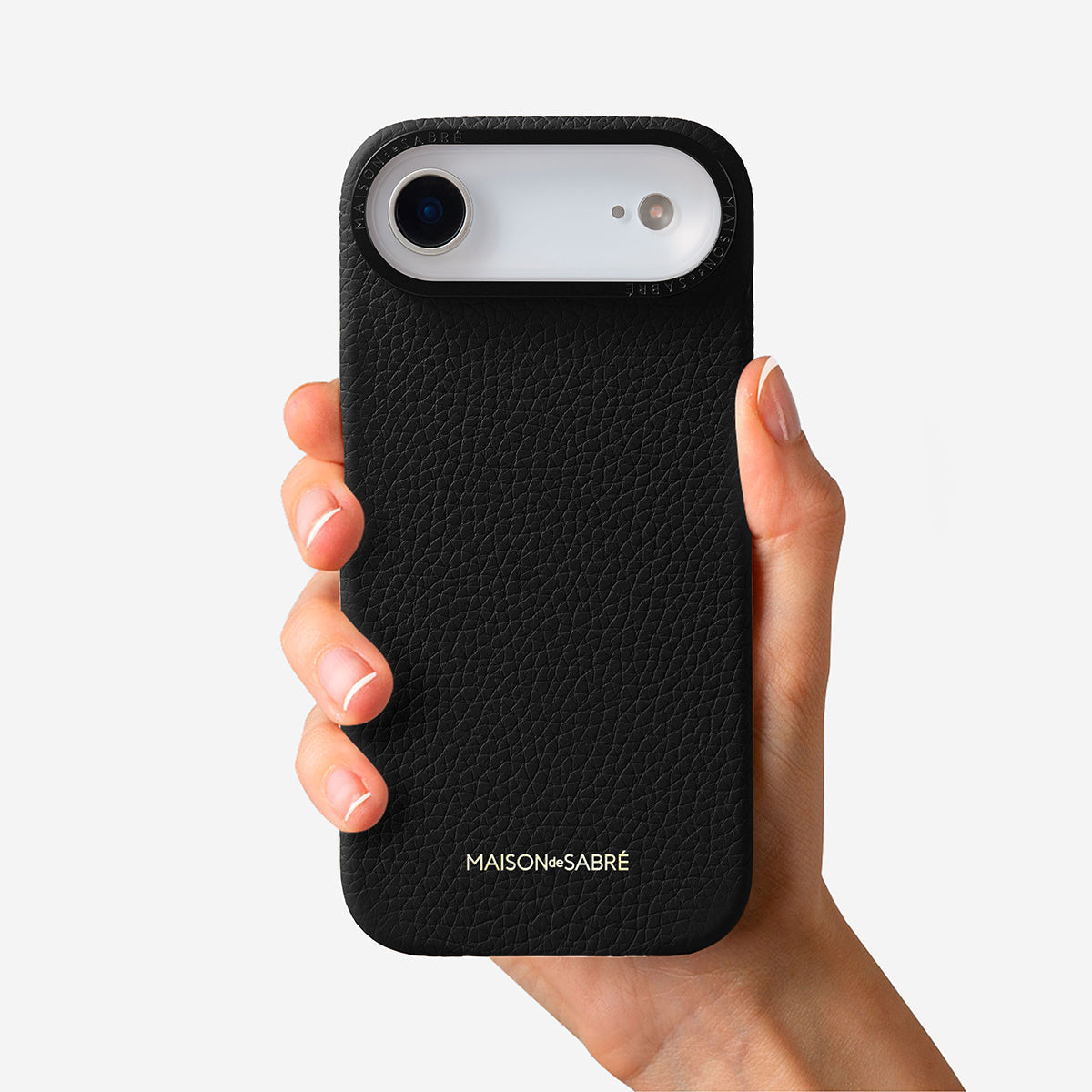 iPhone 17 Air Case - Black Caviar – MAISON de SABRÉ
