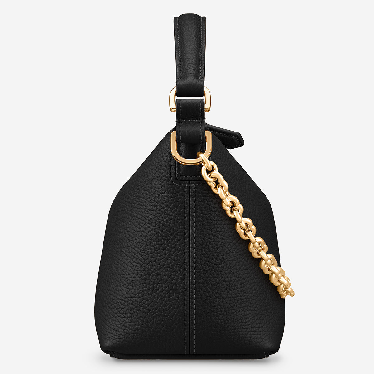 Limited-Edition Soft Hobo in Black Caviar | MAISON de SABRÉ