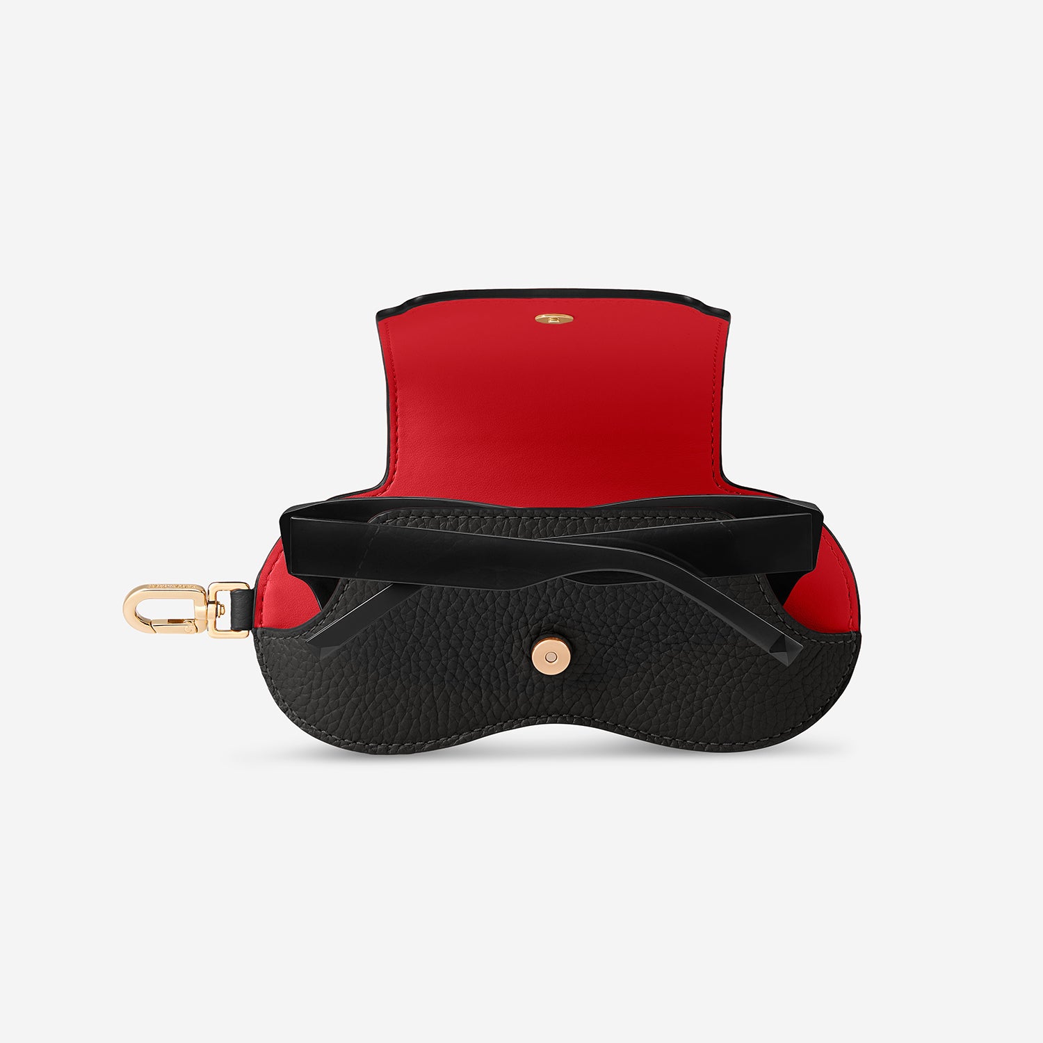 Sunglasses Sling Case in Rouge Noir | MAISON de SABRÉ