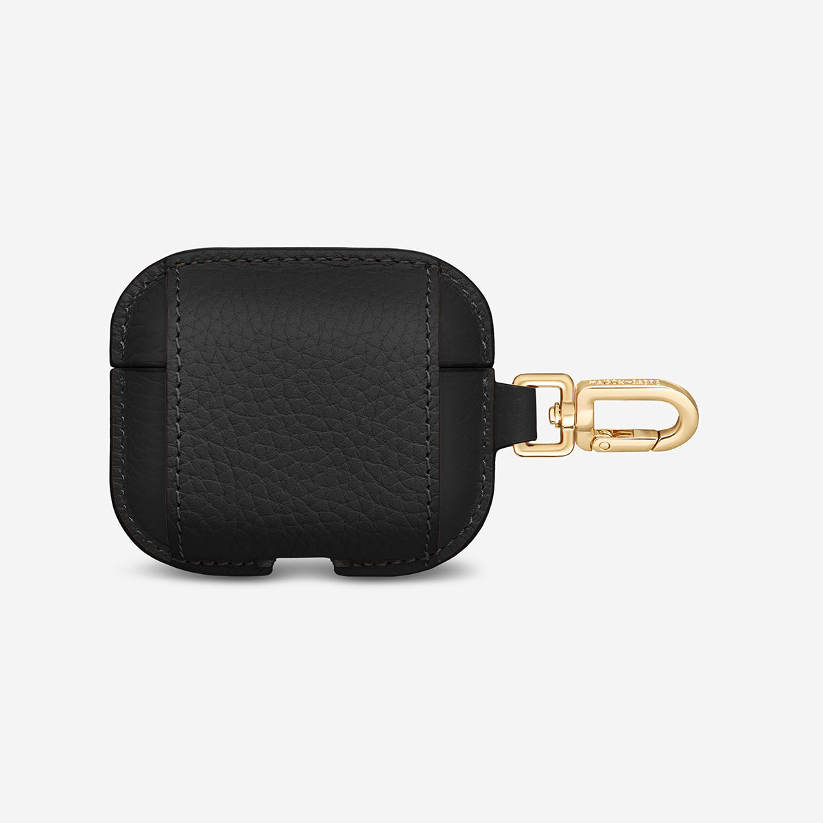 AirPods Pro 3 Case Charm in Black Caviar | MAISON de SABRÉ