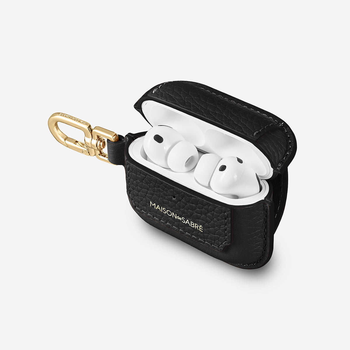 The AirPods Pro 3 Case Charm - Black Caviar
