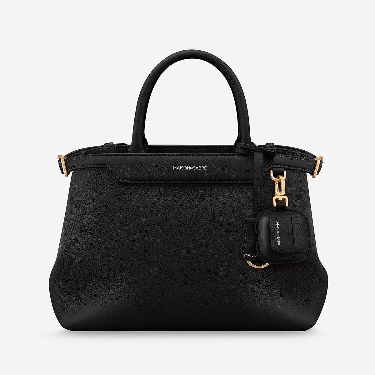 The AirPods 4 Case Charm - Black Caviar