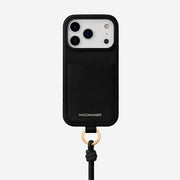 The Sling Phone Case iPhone 18 Pro - Black Caviar