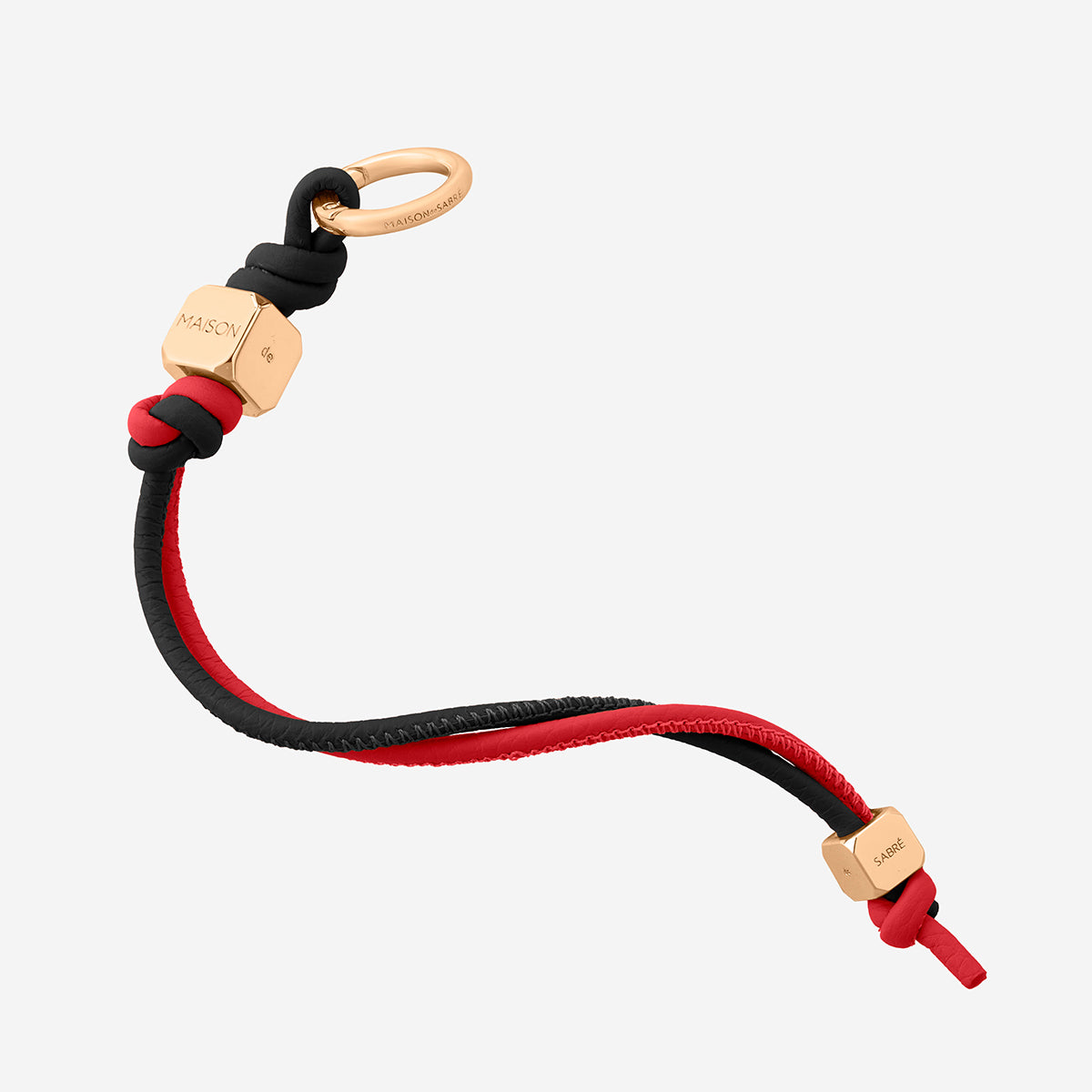 Wristlet Charm in Rouge Noir | MAISON de SABRÉ