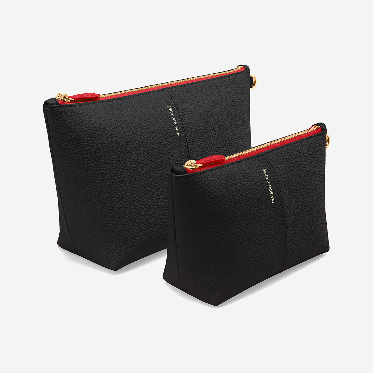 The Medium Flaire Pouch - Rouge Noir