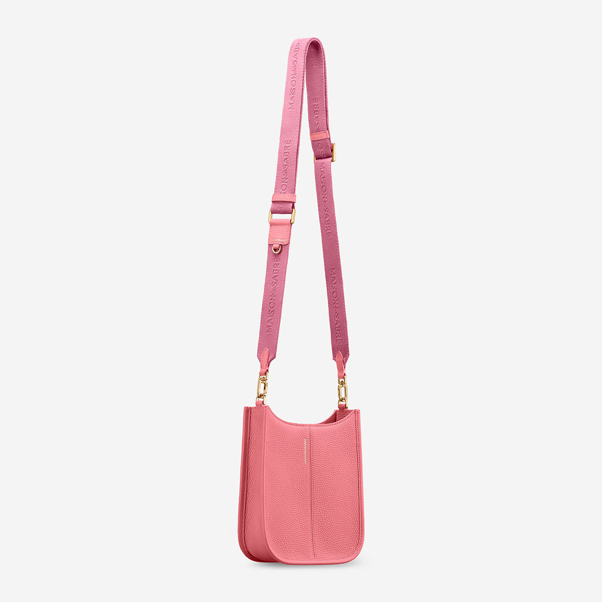Mini Saddle Bag in Candy Pink | MAISON de SABRÉ