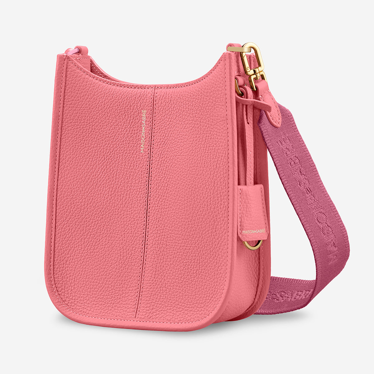 The Mini Saddle Bag - Candy Pink