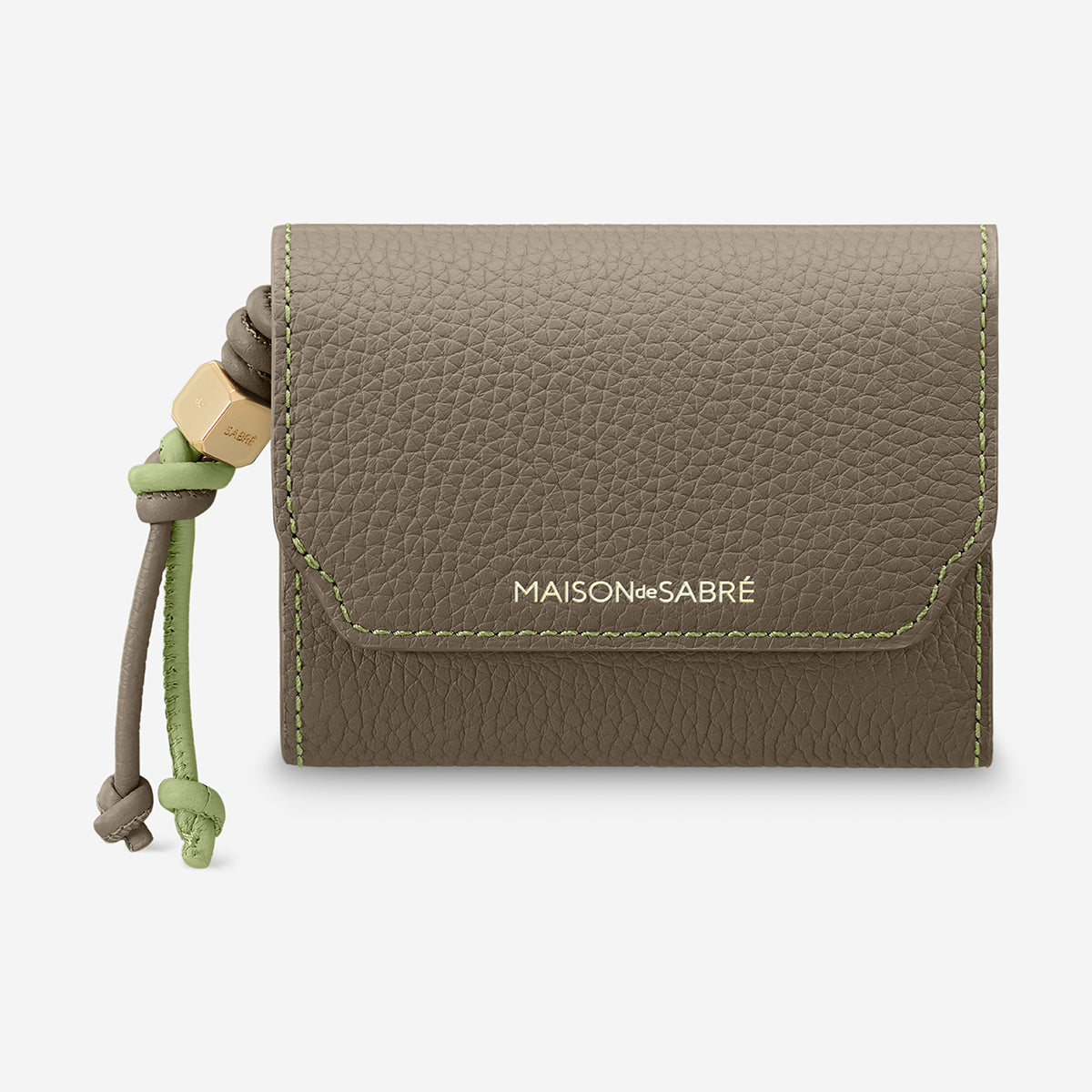 The Trifold Wallet - Cashmere Matcha