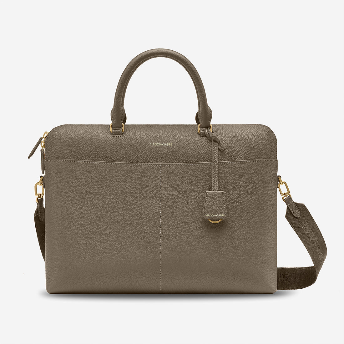 The Laptop Bag - Cashmere Clay