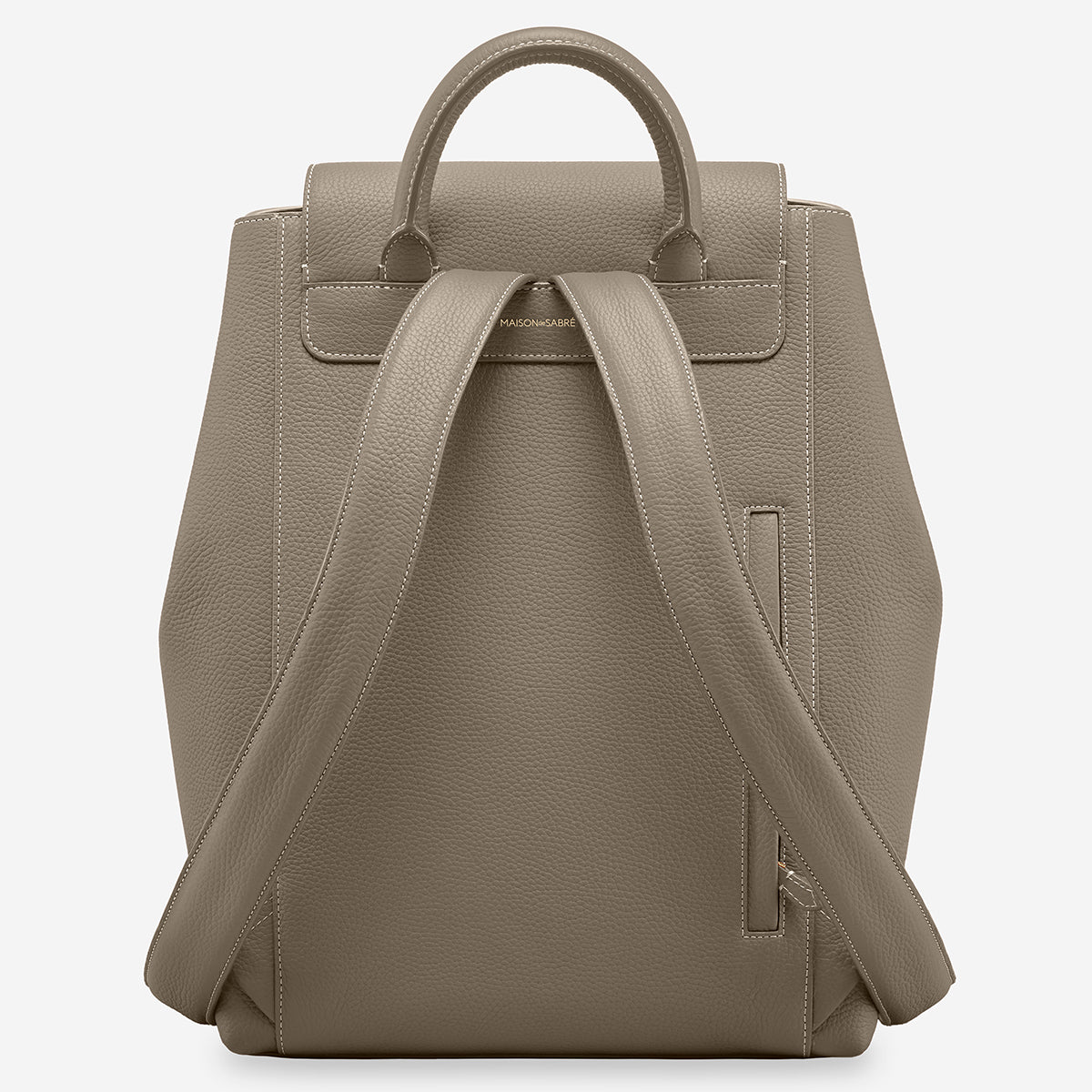 buttery soft leather backpacks Maison de Sabre Large Leather Soft Backpack