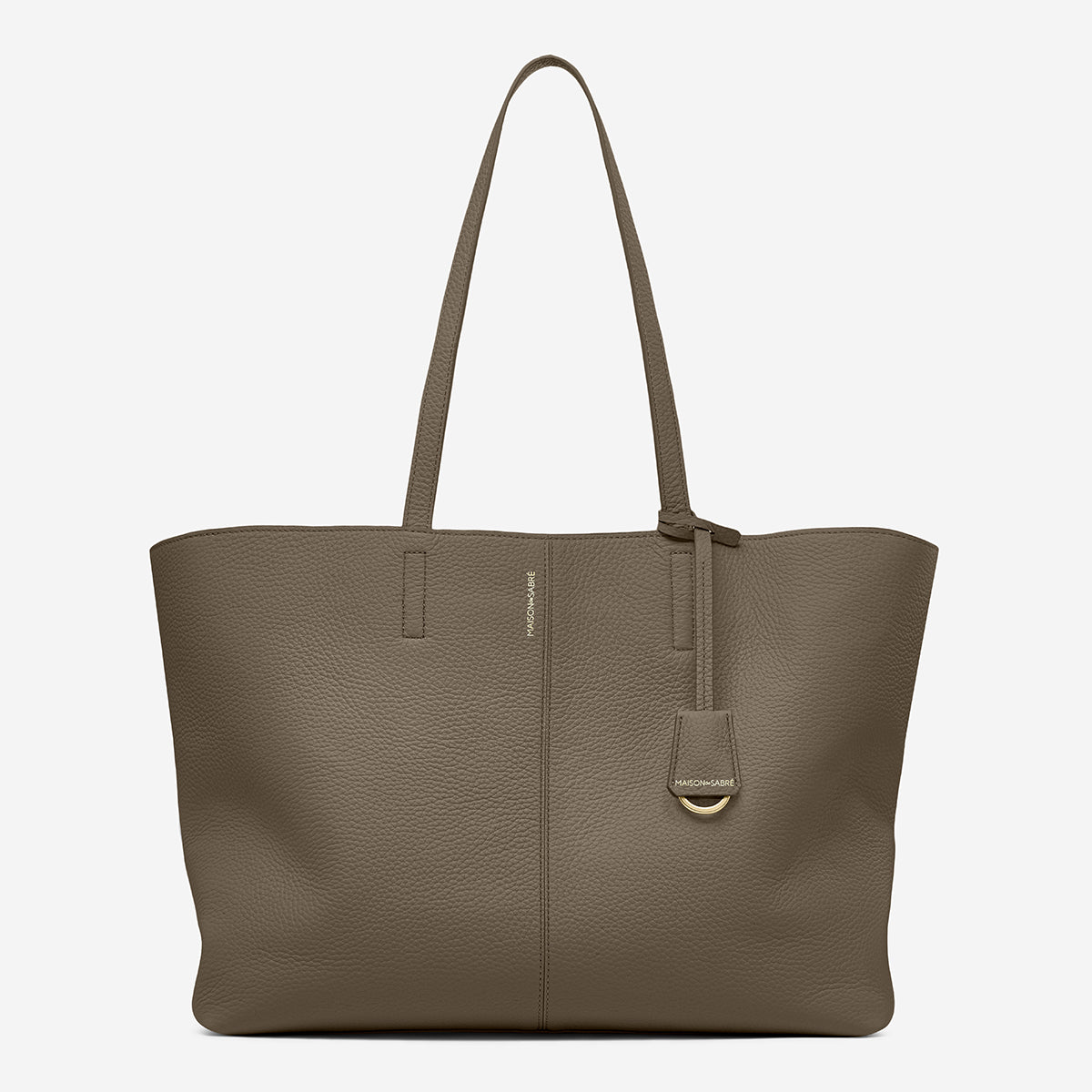 The Zipped Soft Tote - Cashmere Clay
