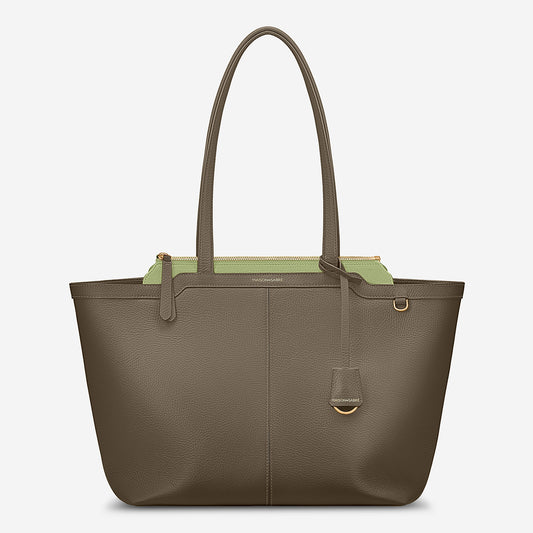The Switch Tote - Cashmere Matcha