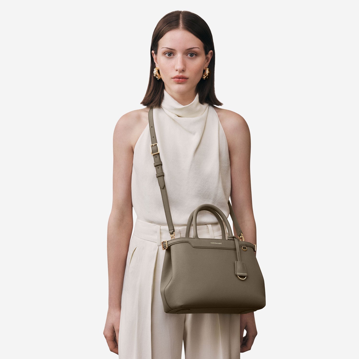 Medium Palais in Cashmere Clay | MAISON de SABRÉ