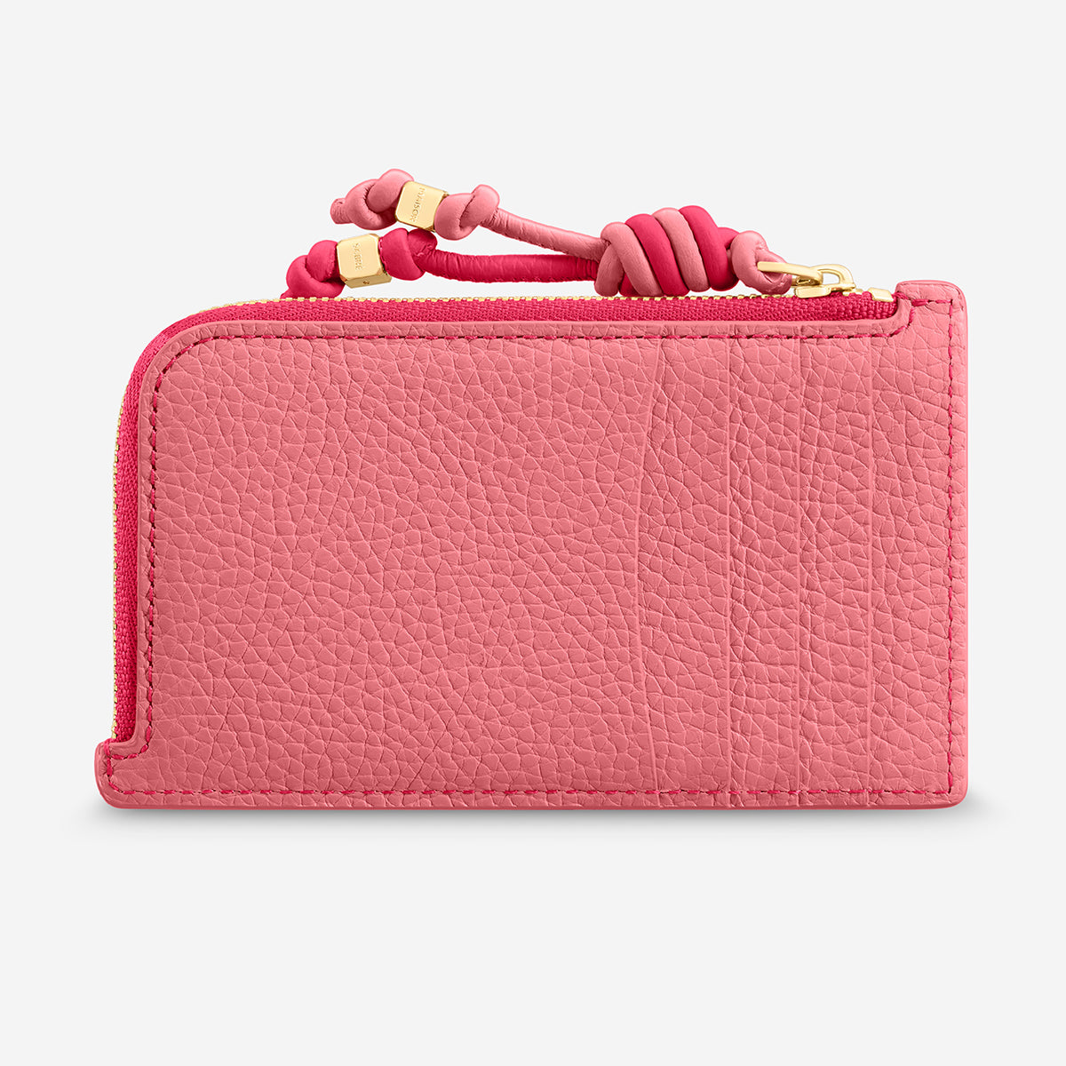 The Zip Card Holder - Candy Fuchsia