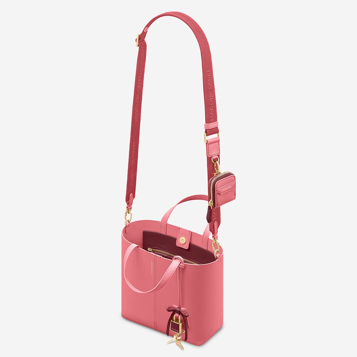 Small Soft Tote Trio - Candy Plum