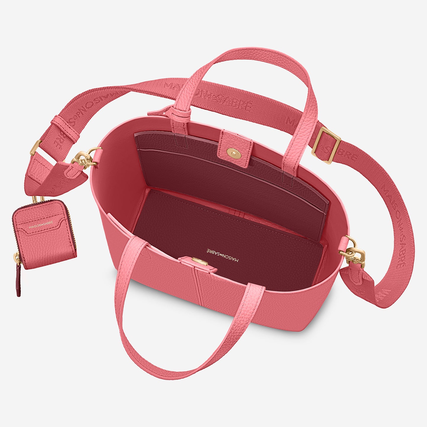 Small Soft Tote Trio - Candy Plum