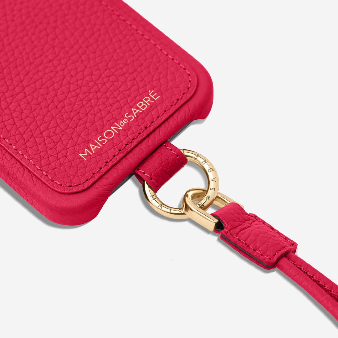 Sling Phone Case iPhone 15 Pro Max in Shibuya Fuchsia – MAISON de