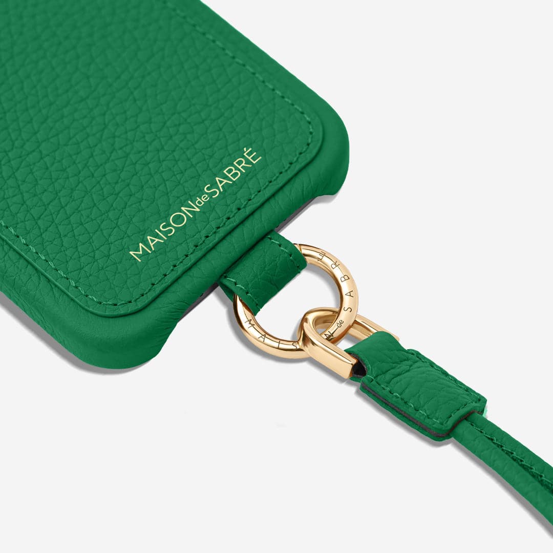 The Sling Phone Case iPhone 14 Pro Max - Emerald Green – MAISON de