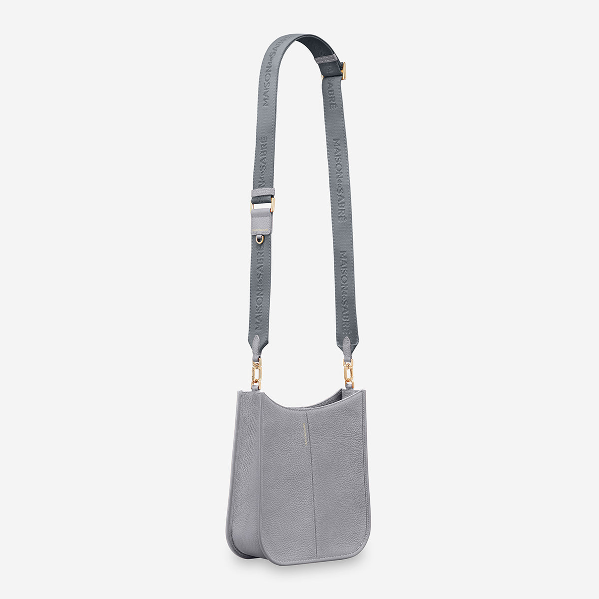 The Saddle Bag - Dove Grey