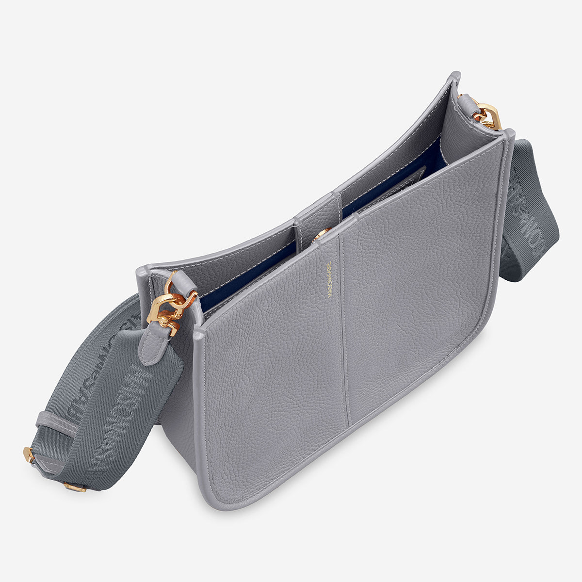The Saddle Bag - Dove Grey
