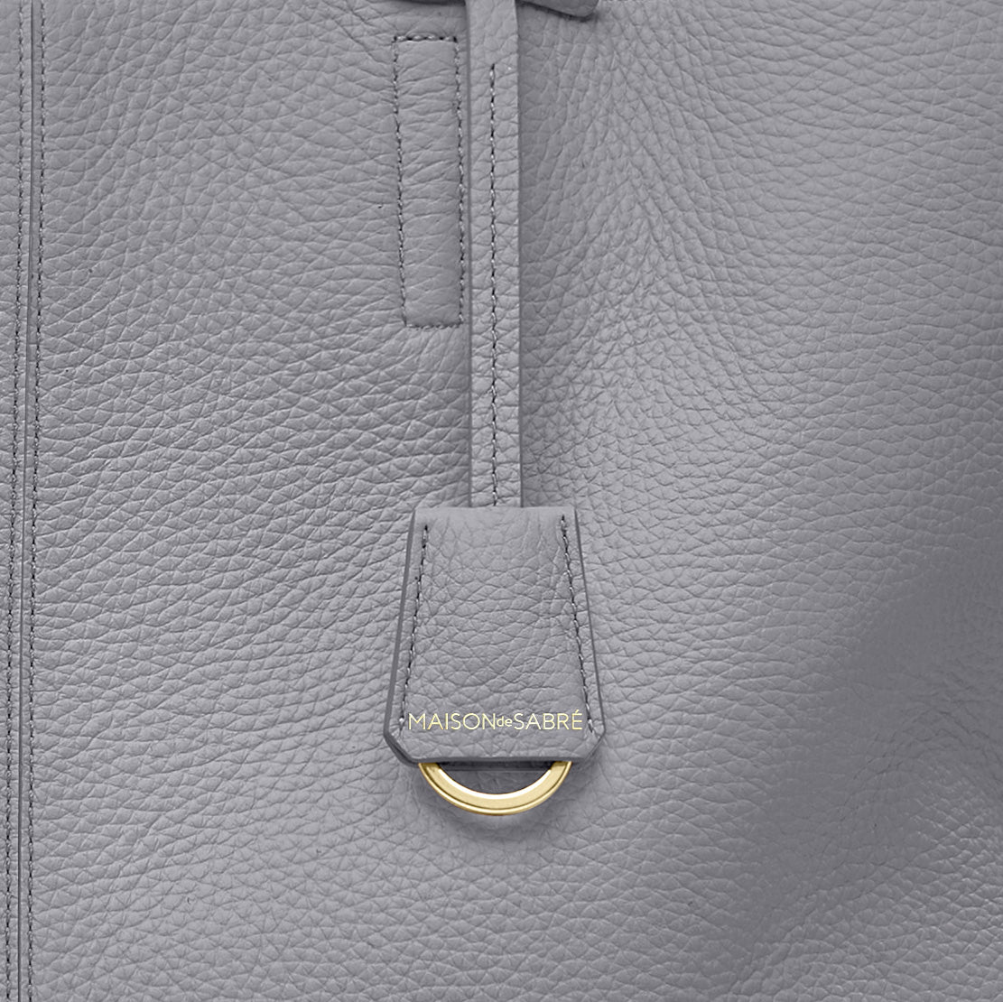 The Snap Soft Tote - Dove Grey
