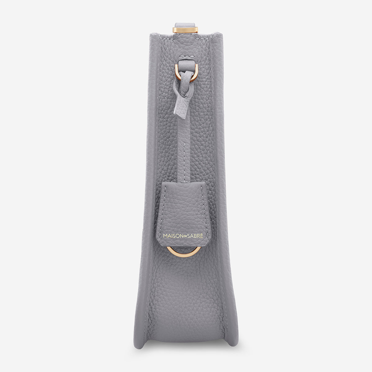 The Mini Saddle Bag - Dove Grey