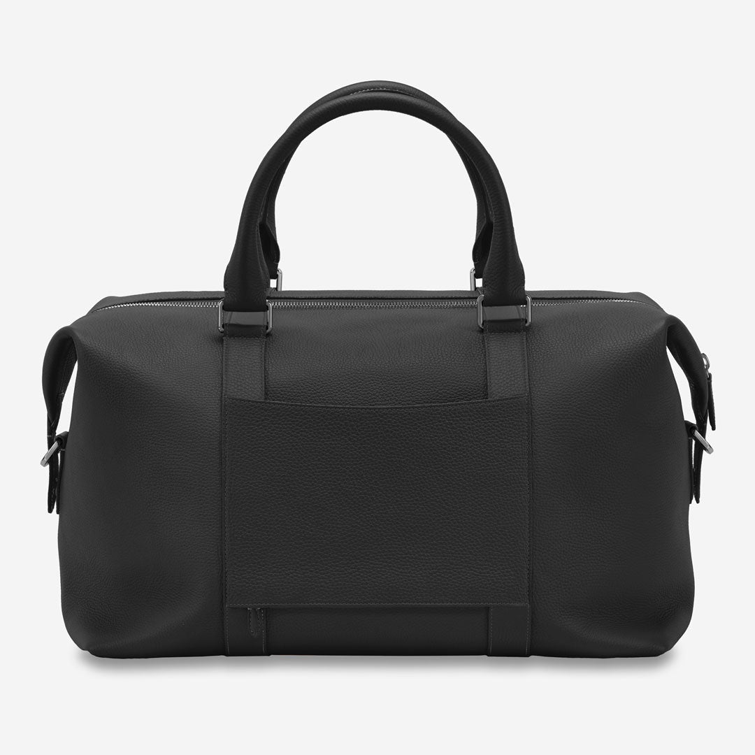 Duffle Bag in Black Caviar | MAISON de SABRÉ